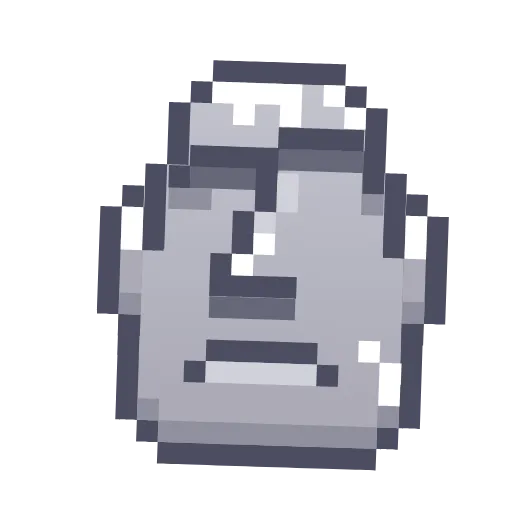 Стикер 33 Pixel Pigeon Emoji