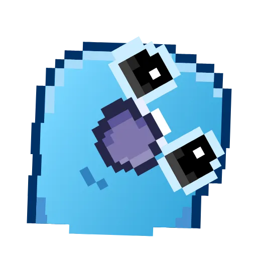 Стикер 11 Pixel Pigeon Emoji