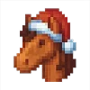 🐎 Эмодзи «Pixelwinter» для Telegram