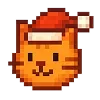 🐈 Эмодзи «Pixelwinter» для Telegram