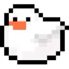Стикер 2 🪿 Видеоанимированный набор эмоджи с пиксельными птичками