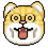 Стикер 61 Pixel Emojis