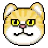 Стикер 32 Pixel Emojis