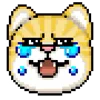 Стикер 29 Pixel Emojis