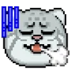 Стикер 49 Pixel Emojis