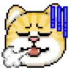 Стикер 56 Pixel Emojis