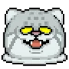 Стикер 58 Pixel Emojis