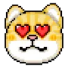 Стикер 45 Pixel Emojis