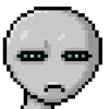 Стикер 10 Pixel Emojis
