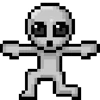 Стикер 17 Pixel Emojis