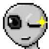 Стикер 5 Pixel Emojis