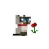 Стикер 45 Pixel Emoji