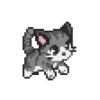 Стикер 44 Pixel Emoji