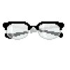 Стикер 42 Pixel Emoji