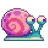 Стикер 7 Pixel Emoji