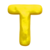 ⭐️ Эмодзи «Пластилиновый шрифт» для Telegram