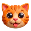 ⭐️ Эмодзи «Пластилиновый шрифт» для Telegram