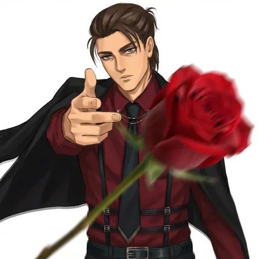 ✨ Стикер «Anime Roses» для Telegram