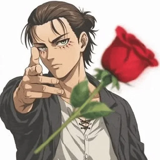 ✨ Стикер «Anime Roses» для Telegram