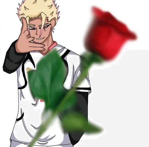 ✨ Стикер «Anime Roses» для Telegram
