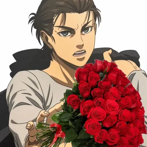 ✨ Стикер «Anime Roses» для Telegram