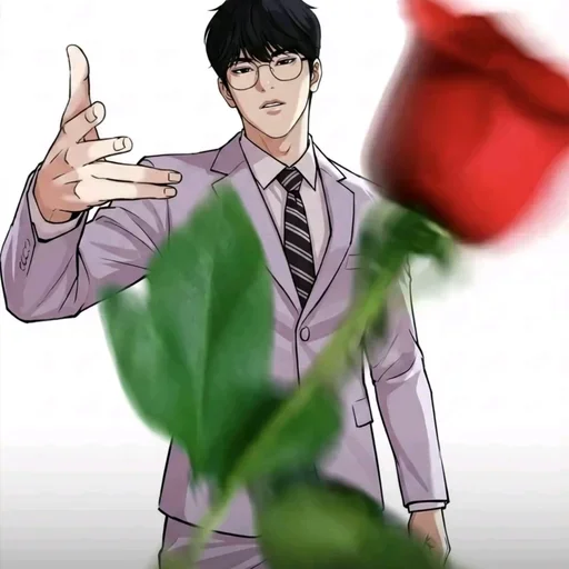 ✨ Стикер «Anime Roses» для Telegram