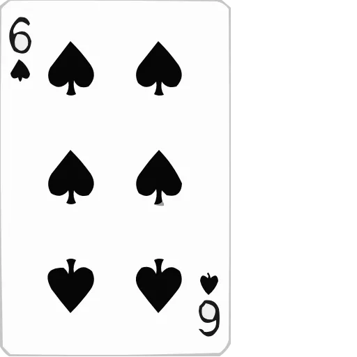 Стикер 6 Playing Cards HD