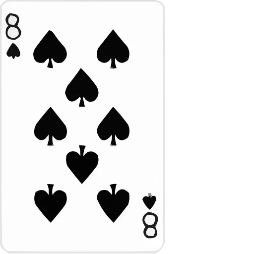 Стикер 8 Playing Cards HD