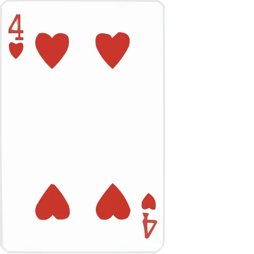 Стикер 17 Playing Cards HD