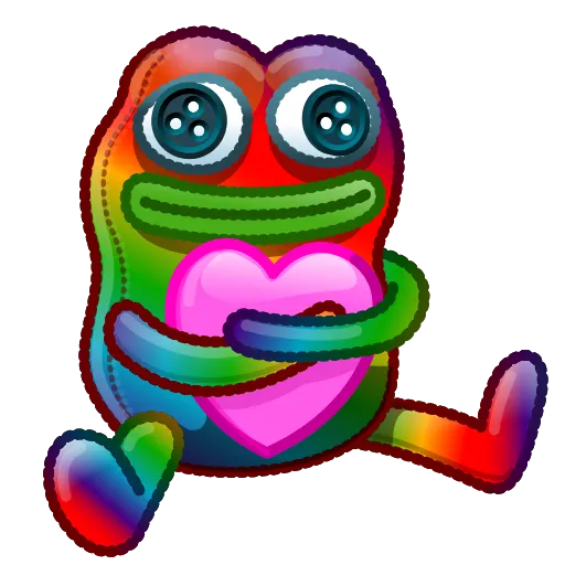 Обложка набора 🐸🐸🐸🐸🐸🐸