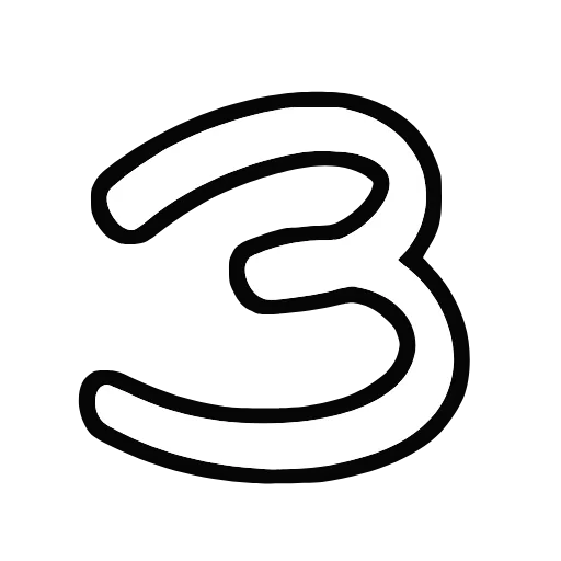 〰 Эмодзи «Почеркашки-2» для Telegram
