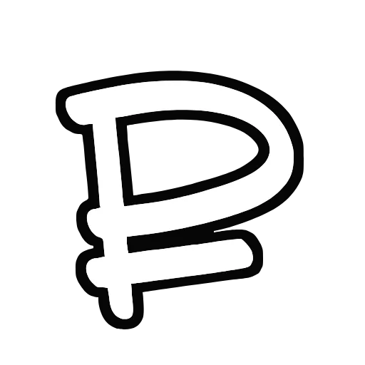 〰 Эмодзи «Почеркашки-2» для Telegram