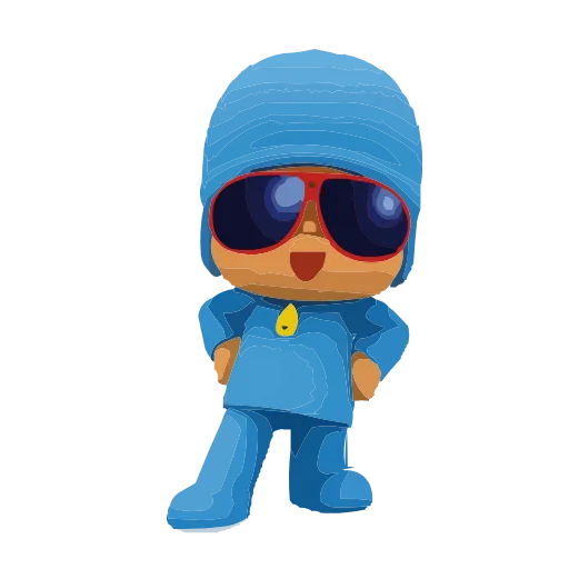 Стикер 15 Pocoyo HD