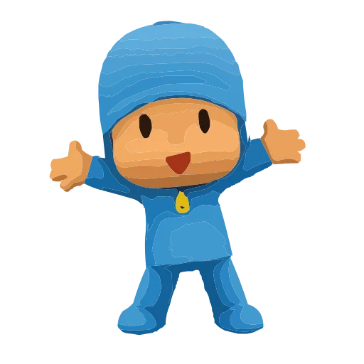 Стикер 22 Pocoyo HD