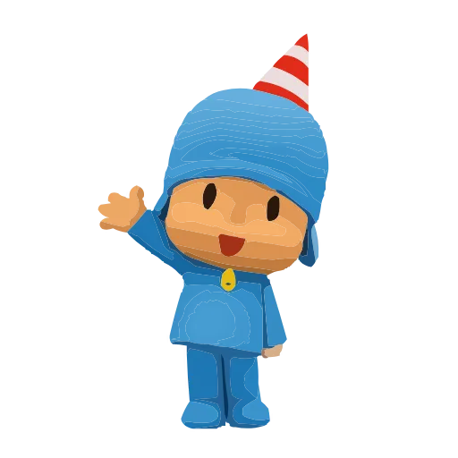Стикер 20 Pocoyo HD