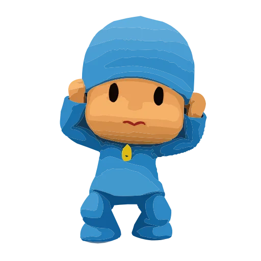 Стикер 14 Pocoyo HD