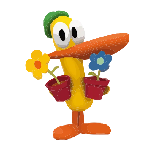 Стикер 31 Pocoyo HD