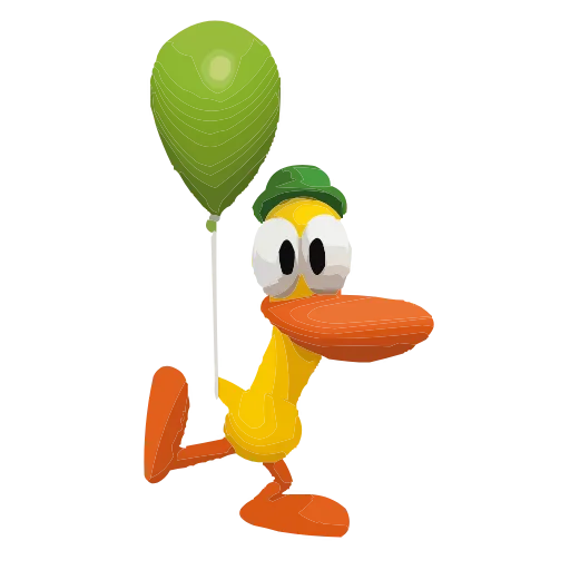 Стикер 30 Pocoyo HD