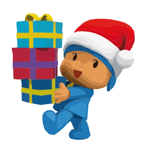 Стикер 19 Pocoyo HD