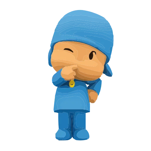 Стикер 11 Pocoyo HD