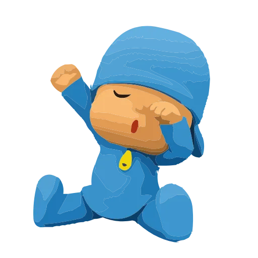 Стикер 18 Pocoyo HD