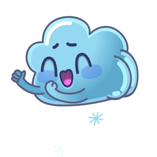 ❄️ Эмодзи «Погода» для Telegram