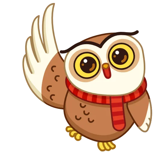 Стикер 25 Polar Owl