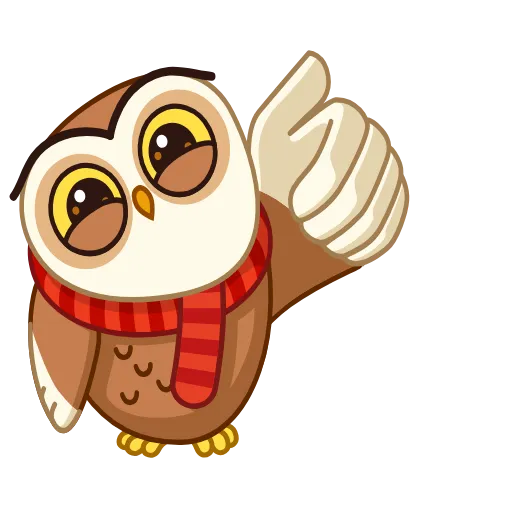 Стикер 3 Polar Owl