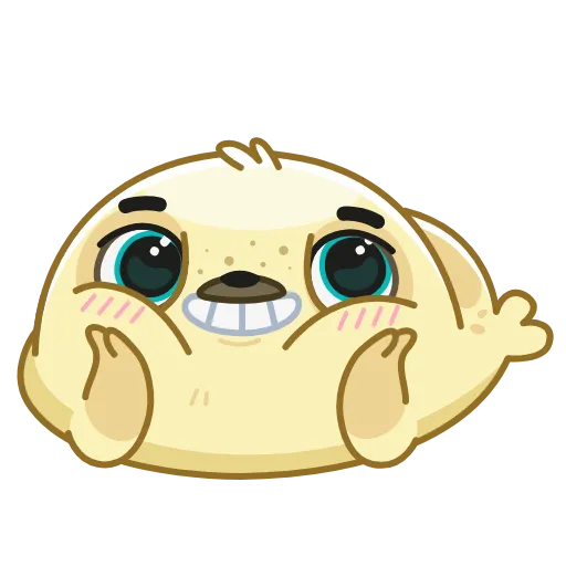 Стикер 14 Polar Pup