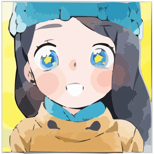 ❄️ Эмодзи «Полина Морозова» для Telegram