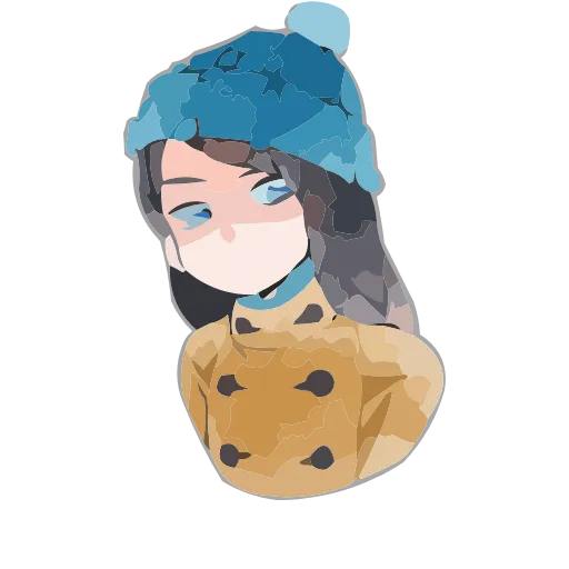 ❄️ Эмодзи «Полина Морозова» для Telegram