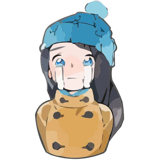 ❄️ Эмодзи «Полина Морозова» для Telegram