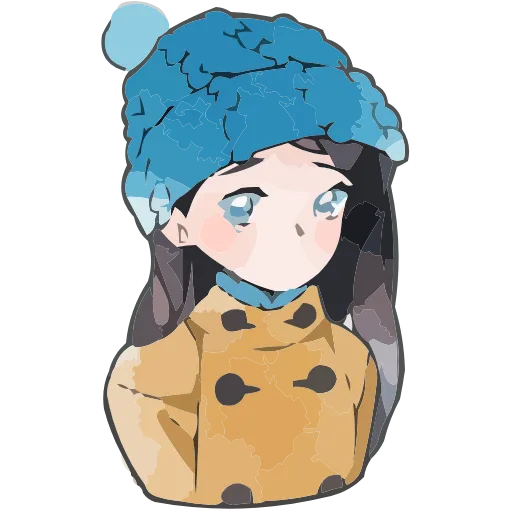 ❄️ Эмодзи «Полина Морозова» для Telegram