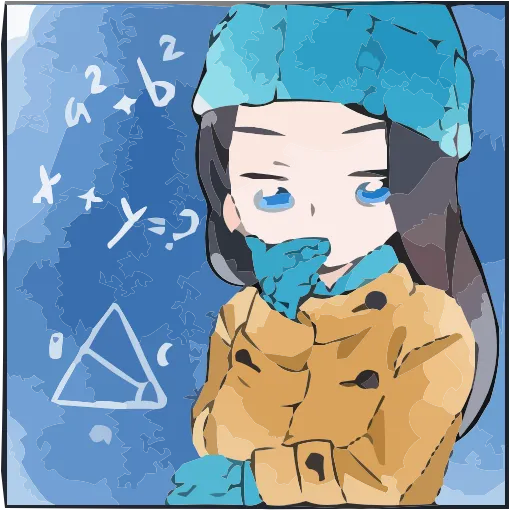 ❄️ Эмодзи «Полина Морозова» для Telegram